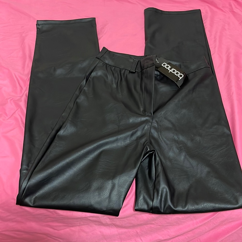 Black Leather Pants